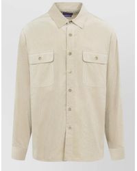 Ralph Lauren - Corduroy Wide-Wale Relaxed-Fit Long-Sleeve Shirt - Lyst
