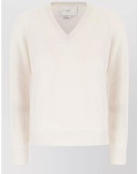 Vanisé - Cashmere Sweater V Neck Long Sleeves - Lyst
