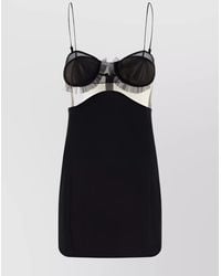 Nensi Dojaka - Sheer Cutout Midi Dress - Lyst