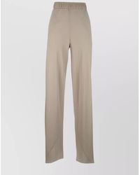 Giorgio Armani - Trousers Wide Leg Elastic Waistband - Lyst