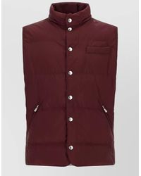 Brunello Cucinelli - Padded Hooded Sleeveless Gilet - Lyst