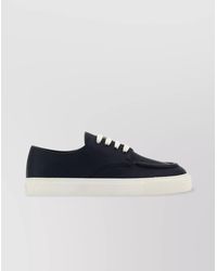 Prada - Leather Low-Top Sneakers - Lyst