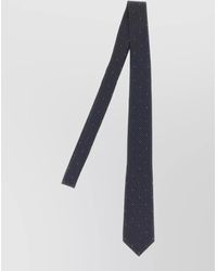 Saint Laurent - Silk Polka Dot Tie - Lyst