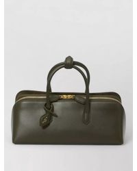 Alaïa - Delta Small Shoulder Bag Box Calfskin - Lyst