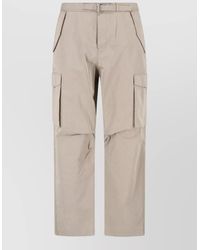 Paul Smith - Straight Leg Trousers Belt Loops Cargo Design - Lyst
