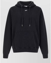 Off-White c/o Virgil Abloh - Spray Arrow Skate Hooded Knit Sweatshirt - Lyst
