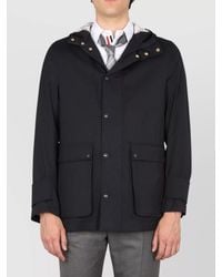 Thom Browne - Hooded Parka Jacket - Lyst