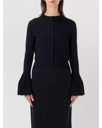 Stella McCartney - Compact Knit Bell Sleeve Cardigan - Lyst