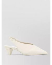 Loewe - Leather Origami Cubic Mules - Lyst