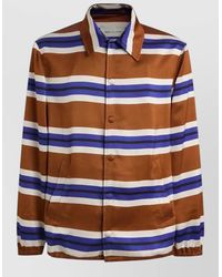 Dries Van Noten - Striped Jacket Long Sleeves Pockets - Lyst