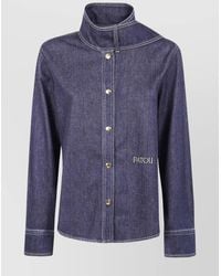 Patou - Ascot Collar Blouse - Lyst