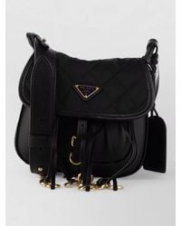 Prada - Shoulder Bag Adjustable Strap Tone Hardware - Lyst