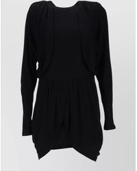 Isabel Marant - Viscose Fitted Mini Dress - Lyst