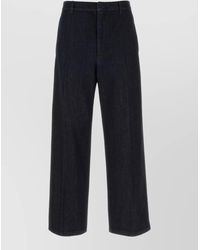 Jil Sander - Denim Wide-Leg Jeans - Lyst