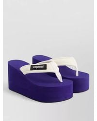 Coperni - Platform Sandals Open Toe Wedge Design - Lyst