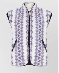 Isabel Marant - Printed Reversible Vest - Lyst
