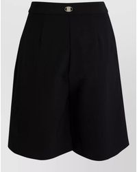 SIMONA CORSELLINI - Pleated Tailored Shorts - Lyst