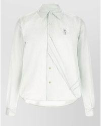Kiko Kostadinov - Striped Long-Sleeve Shirt - Lyst
