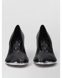 Burberry - Leather High Heel Pumps - Lyst