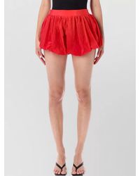 Frankie Shop - Alina Bubble Hem Technical Mini Shorts - Lyst