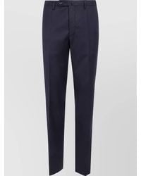 Incotex - Virgin Wool Pleated Tailored Trousers - Lyst
