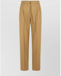 Max Mara - Cashmere Drawstring Straight Trousers - Lyst