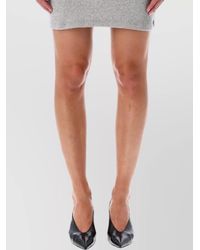 Marine Serre - Ribbed Long-Sleeve Mini Dress - Lyst