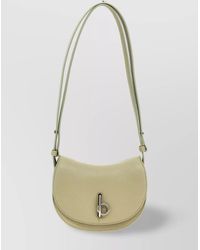 Burberry - Mini Shoulder Bag With Adjustable Strap And Textured Finish - Lyst