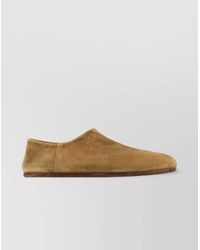Maison Margiela - Suede Tabi Loafers Flat Sole - Lyst