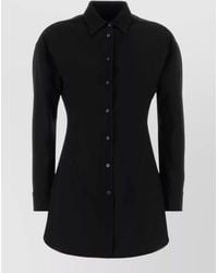 Jil Sander - Wool Blend Shirt Tailored Collar Long Sleeves - Lyst