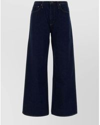 Agolde - Denim Wide-Leg Trousers - Lyst