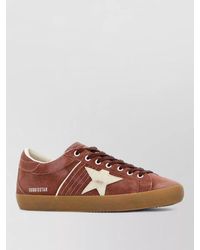 Golden Goose - Suede Low Top Sneakers Star Detail Rubber - Lyst