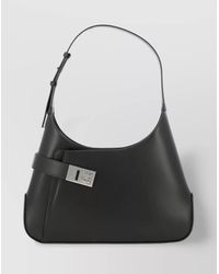 Ferragamo - "Slouchy" Top Handle Shoulder Bag With Adjustable Strap - Lyst
