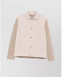 Herno - Paneled Shirt Jacket - Lyst