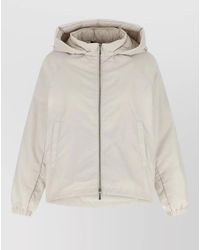 Moorer - Soave Wk Padded Hooded Jacket Elastic Cuffs - Lyst