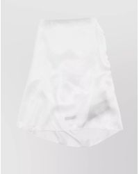 Ann Demeulemeester - Satin Top Open Back - Lyst