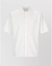 Herno - Short Sleeve Straight Shirt Chest Pocket - Lyst