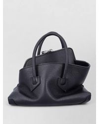 The Attico - La Passeggiata Mini Suede Tote Bag - Lyst
