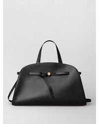 Tory Burch - Romy Leather Tote Bag Top Handles - Lyst