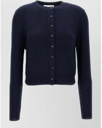 Lisa Yang - Karia Cashmere Cropped Cardigan Round Neck - Lyst