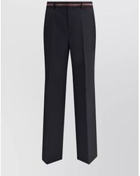 Gucci - Wool Straight-Leg Trousers - Lyst