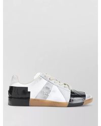 Maison Margiela - Calf Leather Low-Top Sneakers - Lyst