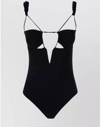 Nensi Dojaka - Gathered One-Piece Swimsuit - Lyst