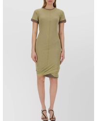 Sportmax - Cotton Knee-Length Dress - Lyst