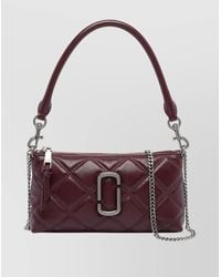 Marc Jacobs - Quilted Snapshot Shoulder Bag With Chain Strap - Lyst