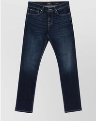7 For All Mankind - Slimmy Fit Jeans Elastam - Lyst