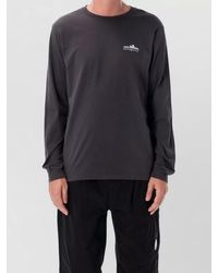 Patagonia - Organic Cotton Logo Print Long Sleeve T Shirt - Lyst