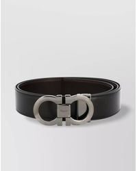 Ferragamo - Calf Leather Reversible Belt - Lyst