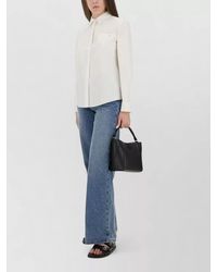 Tory Burch - Cotton Poplin Regular-Fit Shirt - Lyst