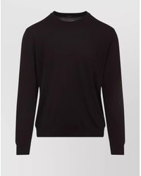 Kiton - Cashmere Silk Ribbed Pullover - Lyst